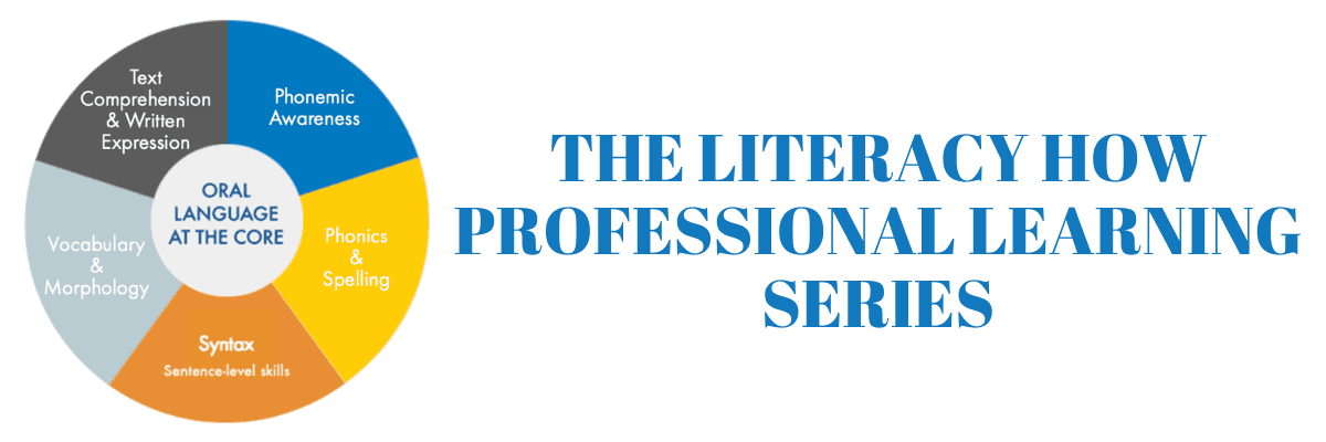 literacy how professional learning series
